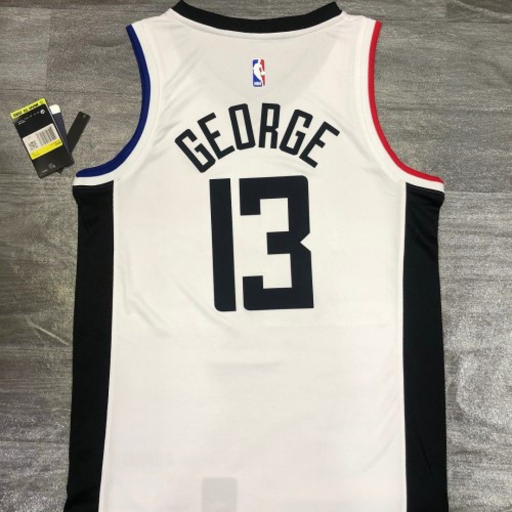 Men's LA Clippers Paul George #13 White 2020/21 Swingman Player Jersey – City Edition-Pro Kit Vault | Brand New 26/27 Sports Jerseys